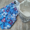 TEXTIL LIENZO ORGANIZADOR BOLSA 20x20cm ESTAMPADA