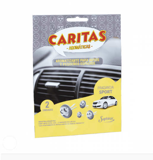 AROMATIZANTE AUTO "CARITAS" SPORT