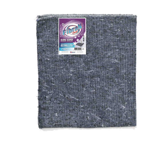 TRAPO PISO GRIS LINEA ECO punzonado 45x58cm