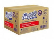 TOALLAS INTERCALADAS BLANCAS 2500unid