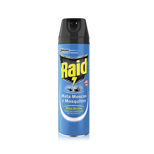 RAID AEROSOL MATA MOSCAS MOSQUITOS 380ML