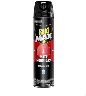 RAID AEROSOL MATA HORMIGAS 390cc MAX