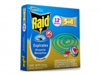 RAID ESPIRAL VERDE x12 unid