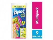 ZIPLOC BOLSA MULTIPACK 9unid