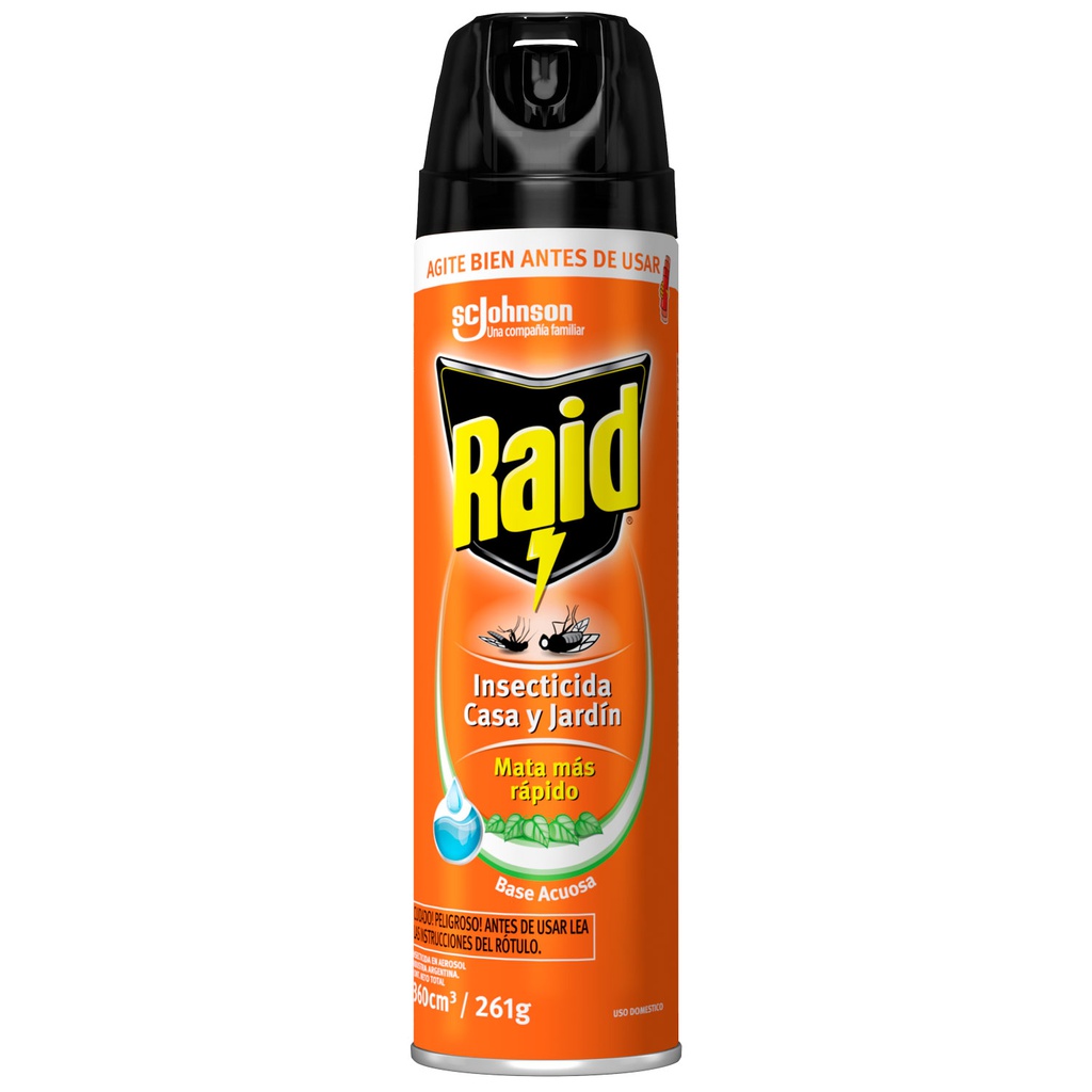 RAID AEROSOL CASA Y JARDIN 360cc