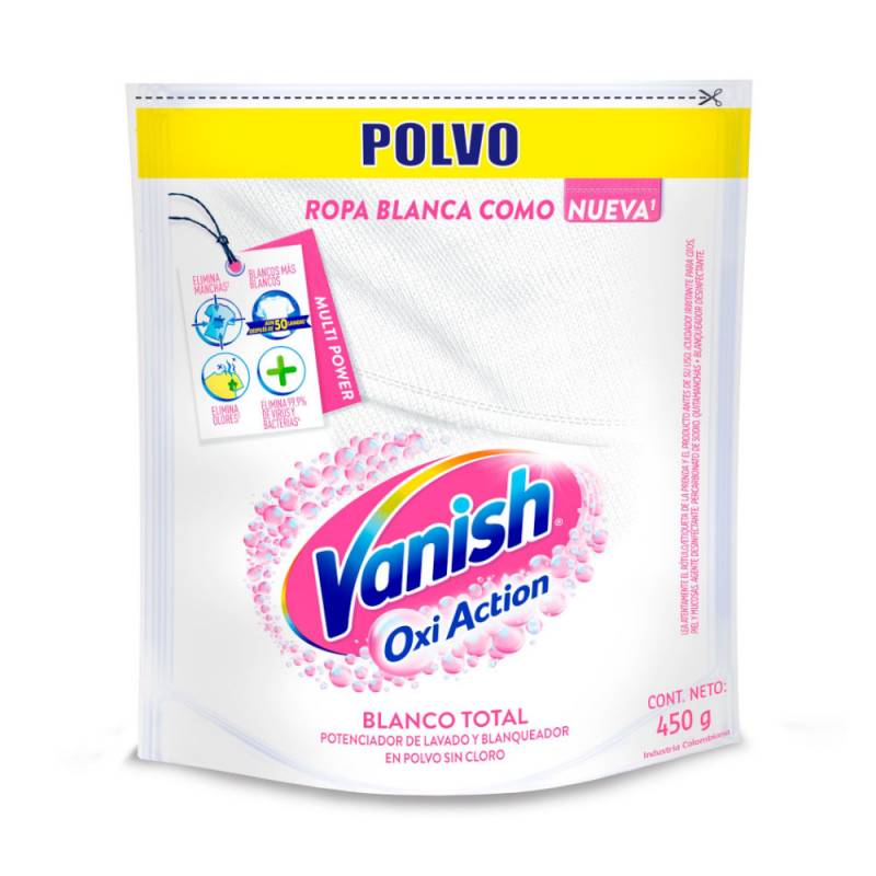 VANISH POLVO BLANCO DOY PACK 450