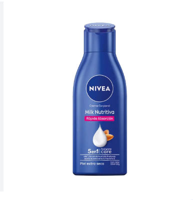 NIVEA CREMA NUTRITIVA BODY MILK 125ml