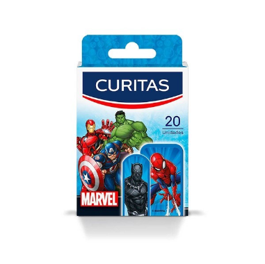 CURITAS TELA MARVEL x20 unid