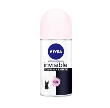 NIVEA ROLL ON INVISIBLE B&W CLEAR