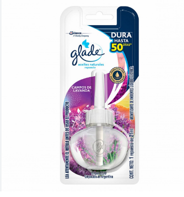 GLADE ACEITE REPUESTO PLACER LAVANDA