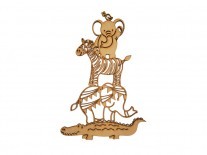 ANIMALES PIRAMIDE CALADOS (40x62cm) 5mm