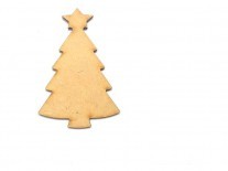 ARBOL NAVIDAD CON ESTRELLA 10CM