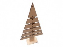 ARBOL NAVIDAD TABLITAS CON BASE 55cm - 5mm