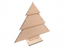 ARBOL NAVIDAD TIRANTE CON BASE (36x40) 5mm