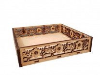 BANDEJAS CALADAS ORNAMENTOS N2 20x20cm