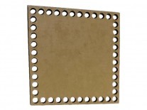 BASES PARA CROCHET CUADRADA 15x15CM 5MM