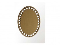 BASES PARA CROCHET OVALADA 15CM 5MM