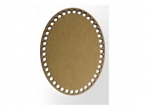 BASES PARA CROCHET OVALADA 20CM 5MM