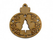 BORLA CALADA ORNAMENTO x10cm 3mm
