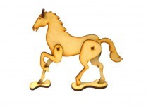 CABALLO CON BASE (22X24X5mm)
