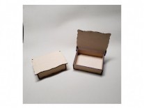 CAJAS CUADRADA (21x22x7) TAPA REV C/ONDA
