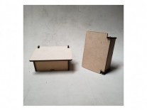 CAJAS RECTANGULAR (12x17x7) TAPA REBATIBLE LISA