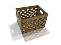 CAJON CALADO BURBUJA (10X13X9)