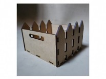 CAJON CERCO CUADRADO 21x21x15 - 5mm