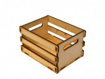 CAJON MANZANERO CON MANIJA 22 x22 x15