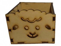 CAJON SOUVENIR ANIMALES OVEJA (9x10x10cm)