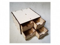 CAJONES x4 21x23x14 cm