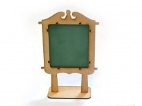 CARTEL ANTIGUO C/PIZARRON (12x14) 3mm