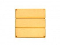 CARTEL TABLITAS x3 (30x31) 5mm