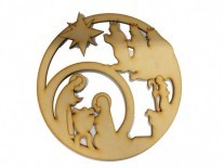 CIRCULO PESEBRE 31 cm - 5 mm