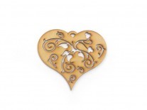 CORAZON CALADO 15cm
