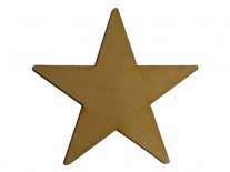 ESTRELLAS MDF 10 cm 3mm
