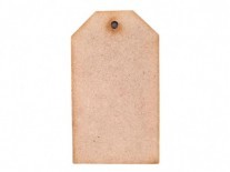 ETIQUETAS MDF LISA 5X9 cm 3 mm