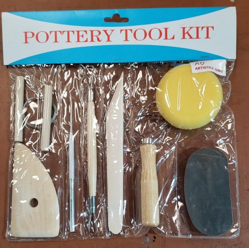 KIT PARA CERAMICA x8 POTTERY TOOL