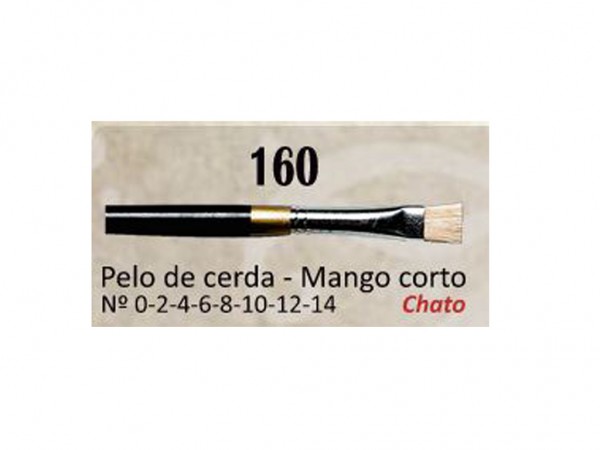 PINCEL AD CHATO S160 N12 CERDA M CORTO