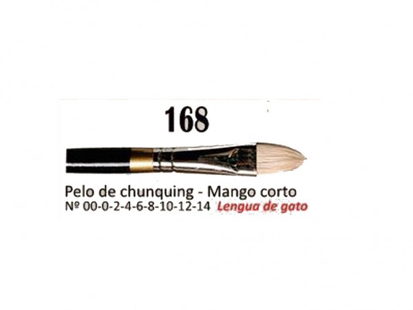 PINCEL AD LENGUA DE GATO S168/04 CERDA