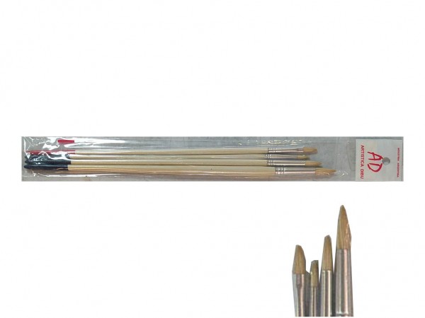 SET PINCELES D x4 RED CERDA