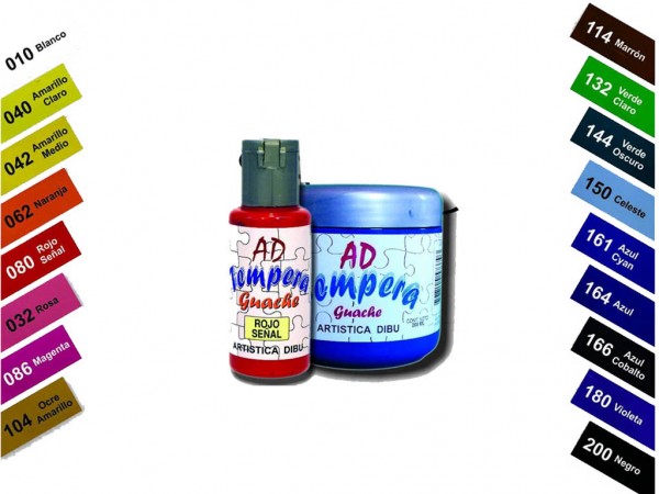 TEMPERAS AD ESCOLAR 150/CELESTE 50ml