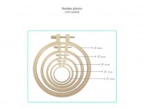 BASTIDOR BORDADO PLASTICO 16,5cm