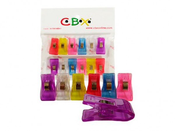 BROCHES PATCHWORK x12 unid 3cm SURTIDOS