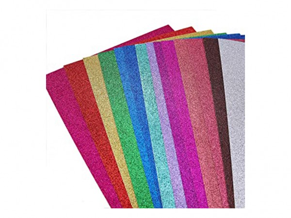 CARTULINAS METALIZADA CON GIBRE A4 C/U