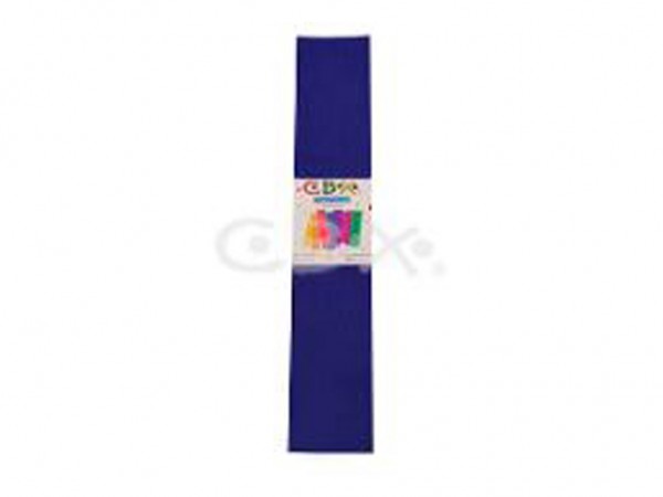 PAPEL CREPE COM AZUL MARINO 2mx50cm