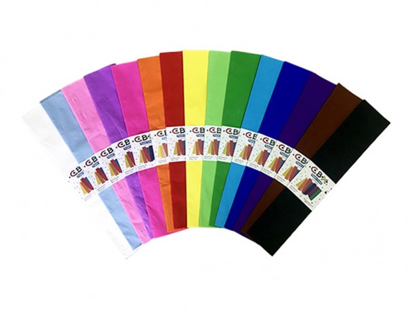 PAPEL CREPE COM FUCSIA FUERTE 2mx50c