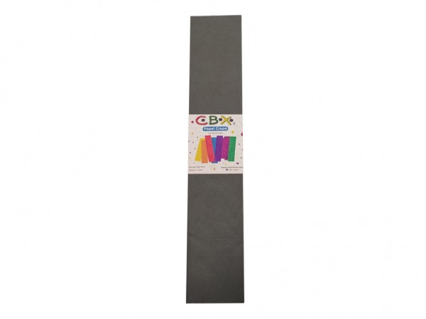 PAPEL CREPE COM GRIS 2mx50cm