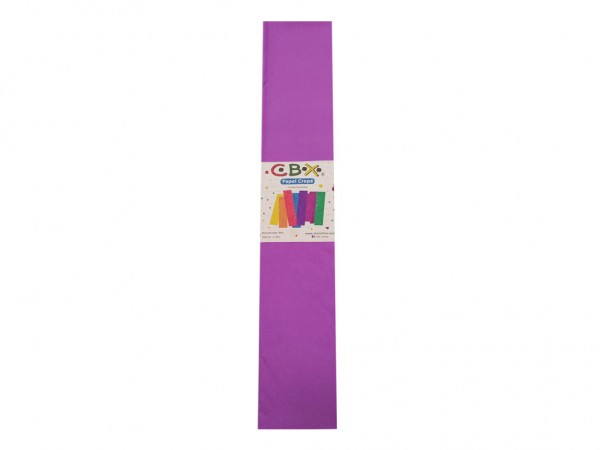 PAPEL CREPE COM LILA 2mx50cm