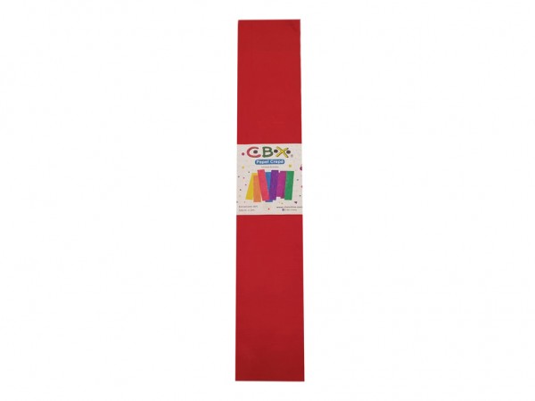 PAPEL CREPE COM ROJO 2mx50cm